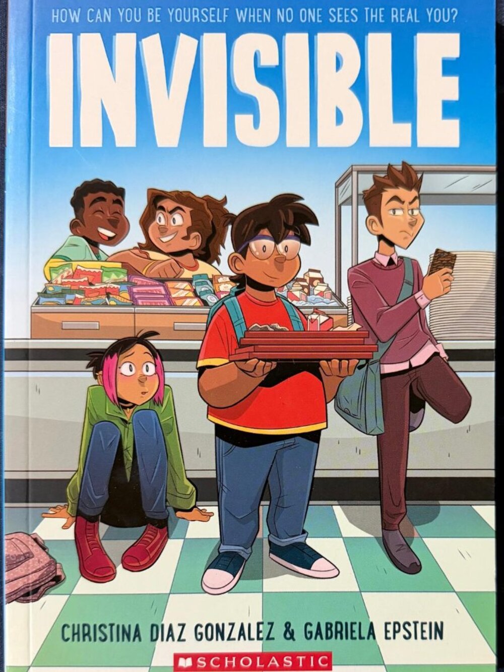 Invisible: A Graphic Novel by Christina Diaz Gonzalez – Brand New Paperback